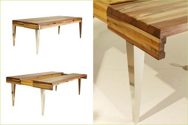 Naya Design egyedi nagyobbítható asztal