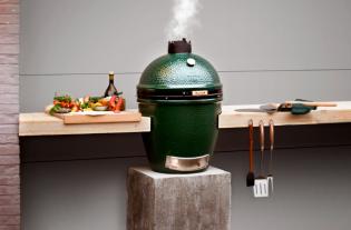 Big Green Egg kerti grillező