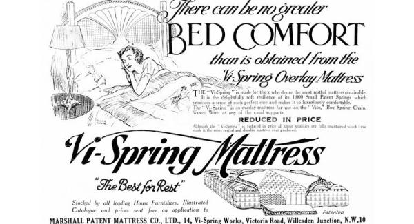 Vi-Spring korhű luxuságy és matrac reklám