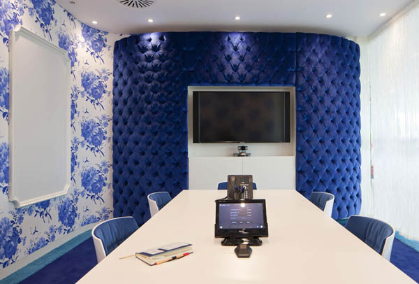 Google londoni iroda belsőépítészet