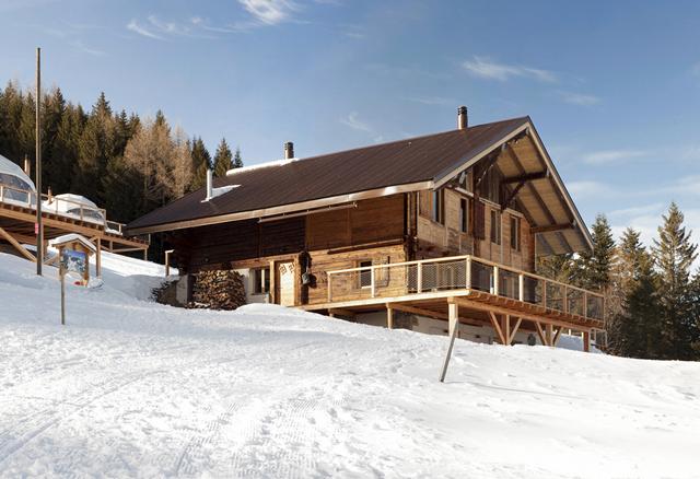 Svájci alpesi faház az 1800-as évekből