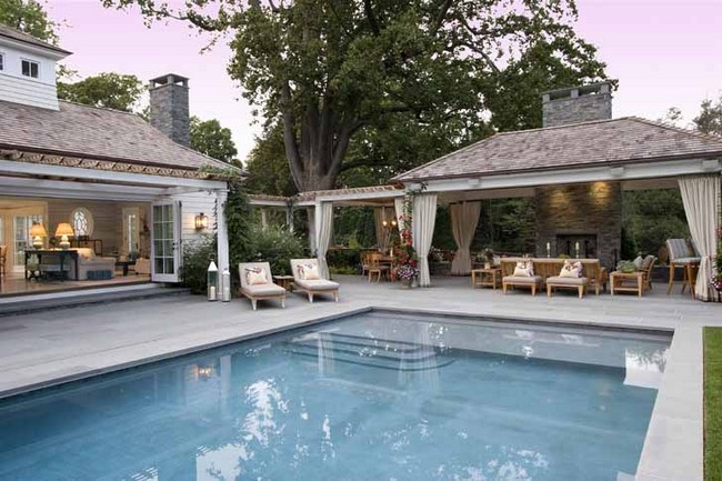 Eric Cohler house and swimming pool