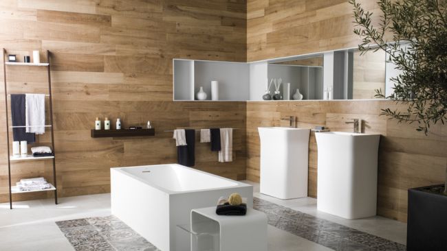 Cementlap minták és fa természetes hatása az új porcelanosa ...