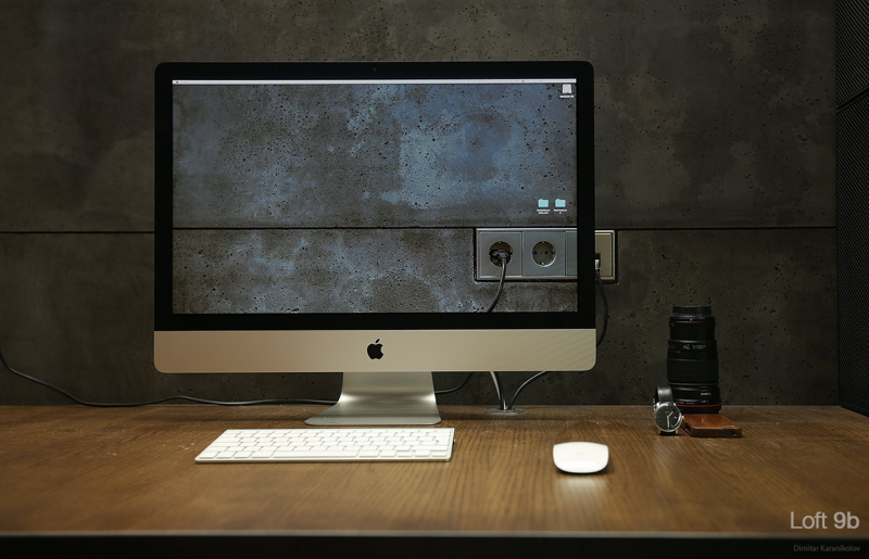 Beton Design iMac számítógép