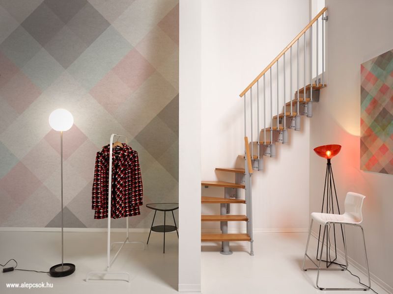 Olasz design lépcsők helytakarékos és lebegő változatokban