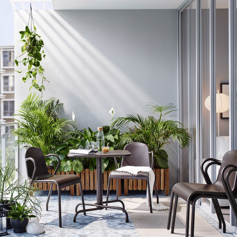 Praktikus ikea kültéri bútorok és ötletek kis alapterületű ...