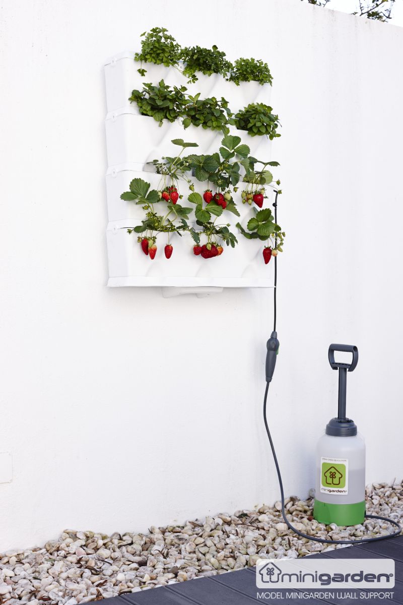 Minigarden Vertical fehér növénytartó