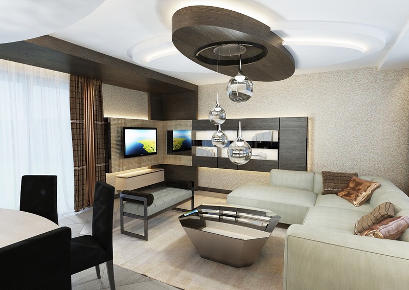 Modern nappali szekrény egyedi tervezés Dóró Judit lakberendező