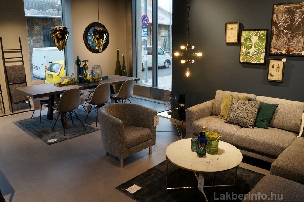 Új lakberendezési üzletet nyitott az IDdesign a Váci Cornerben kicsi modern étkezők