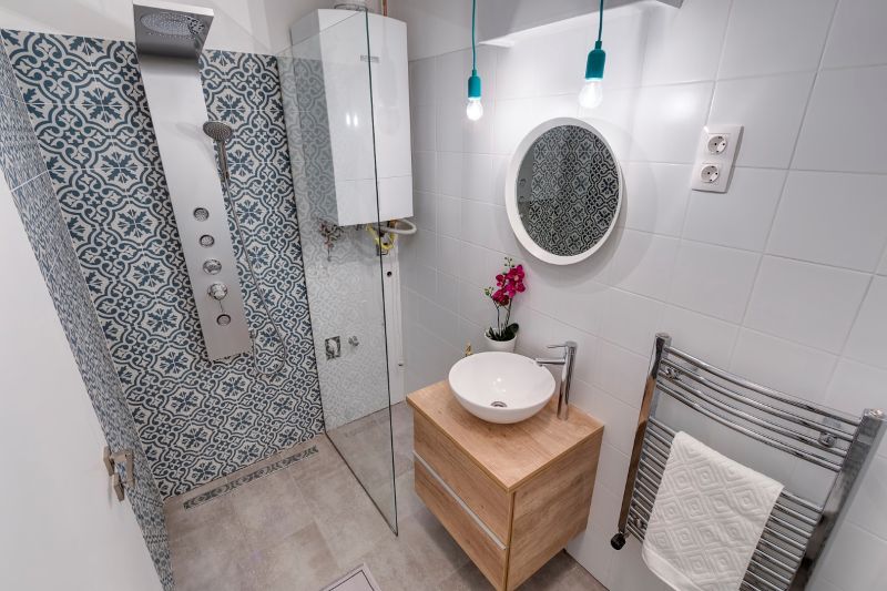 Modern fürdőszoba lakberendezés