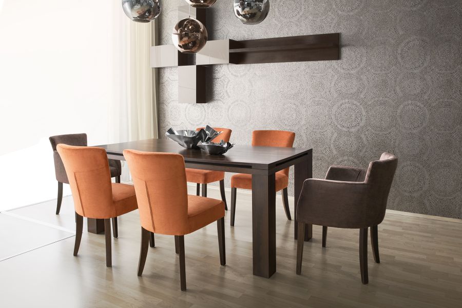 Rio Design étkező Syb karszék és szék, Control asztal