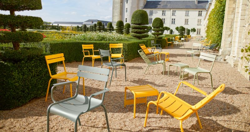 Fermob színes kerti székek