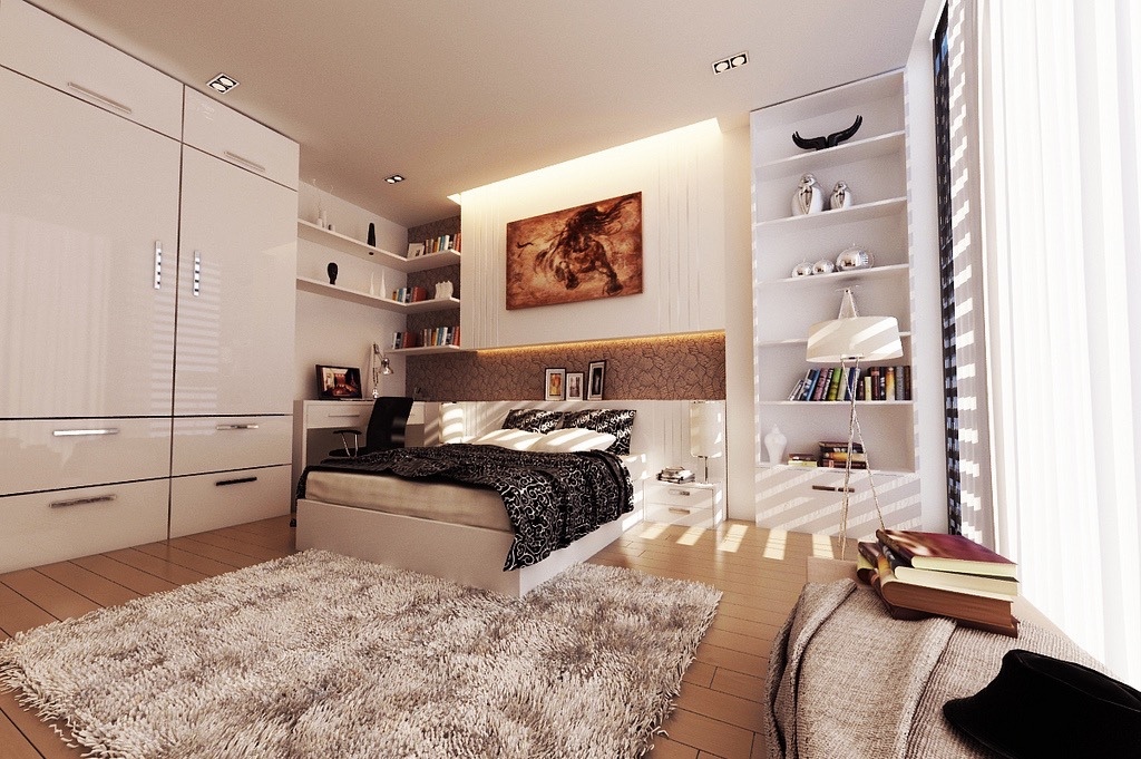 Lakberendezés modern hálószoba ötletek