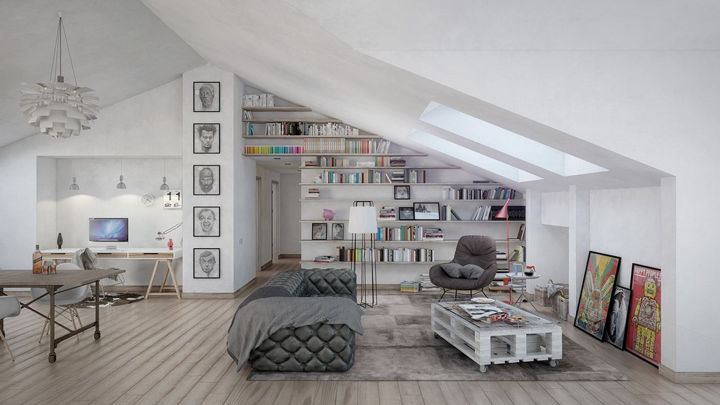 15 modern fiatalos nappali inspirációk lakberendezéshez Raklap nappali