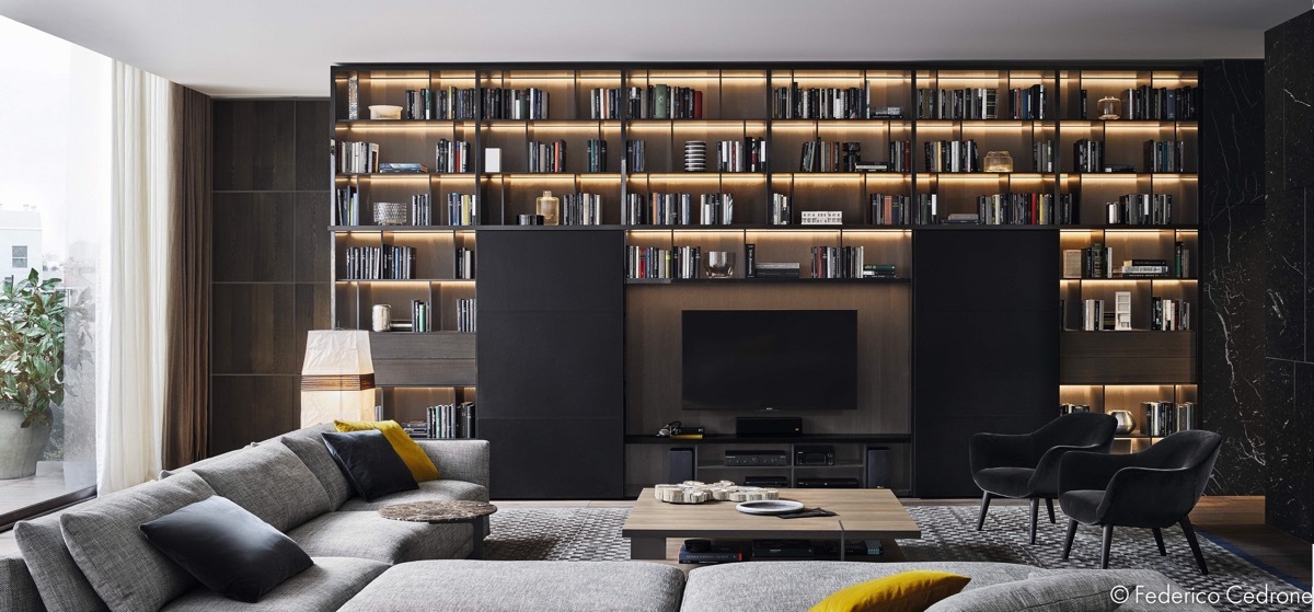 Olasz design elgondolás a nappali fontos eleme