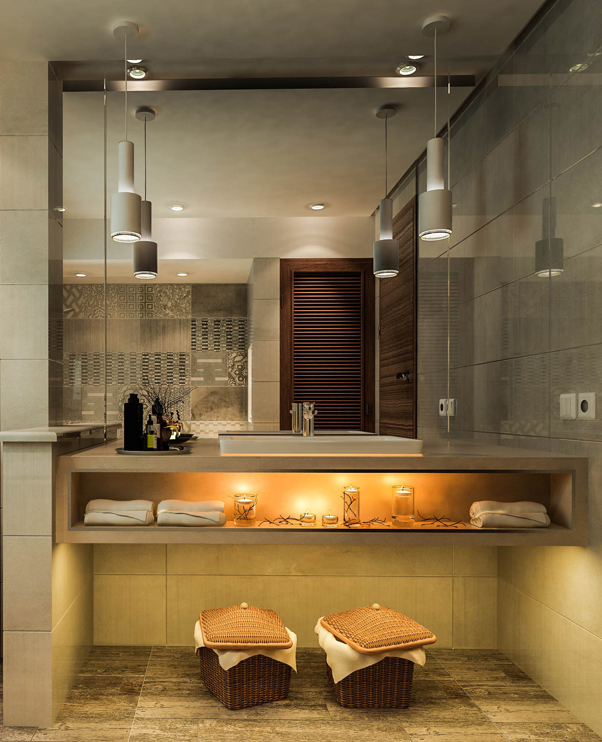 Luxus fürdőszoba részlet