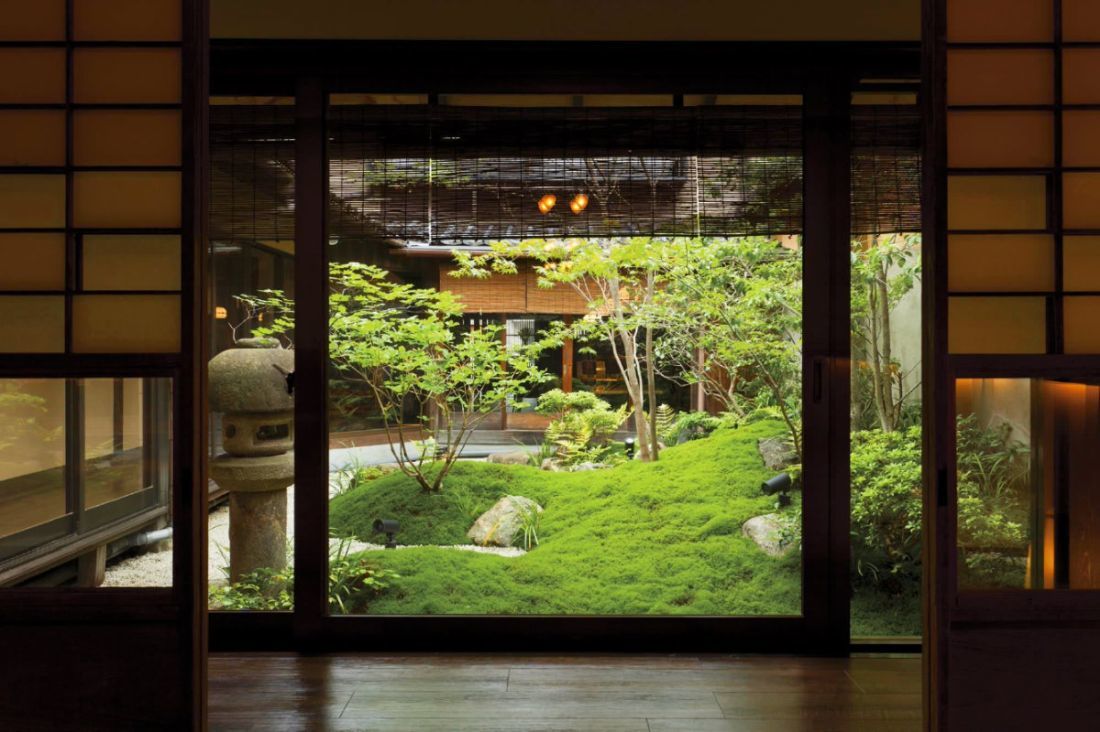 Zen belső kert Japánból