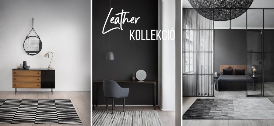 Linie Design leather szőnyeg