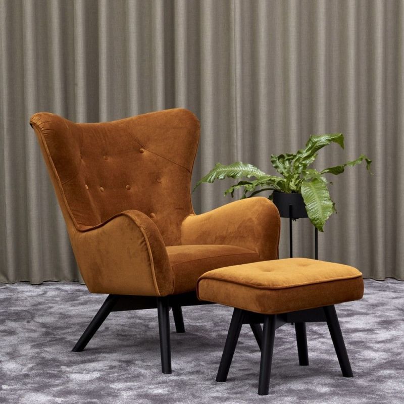 Okkersárga fotel - IDdesign
