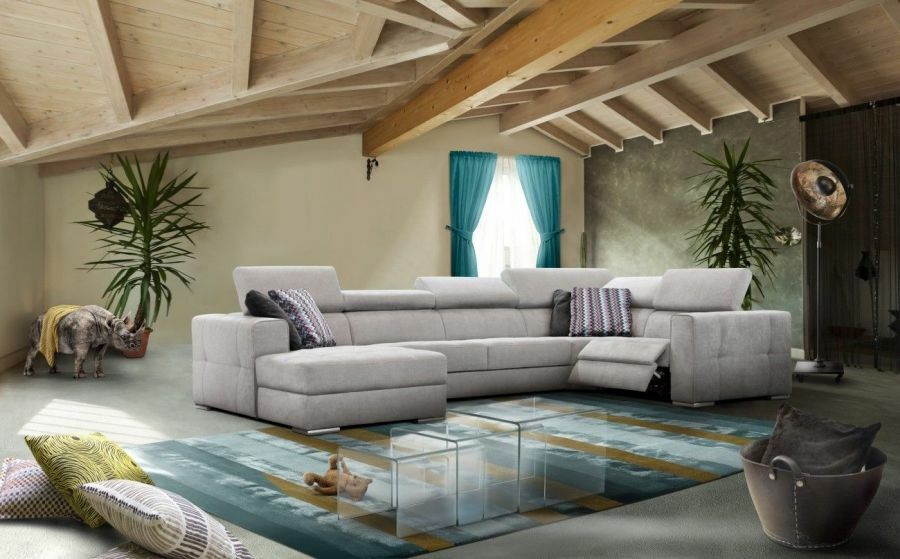 Quartz U-alakú kanapé