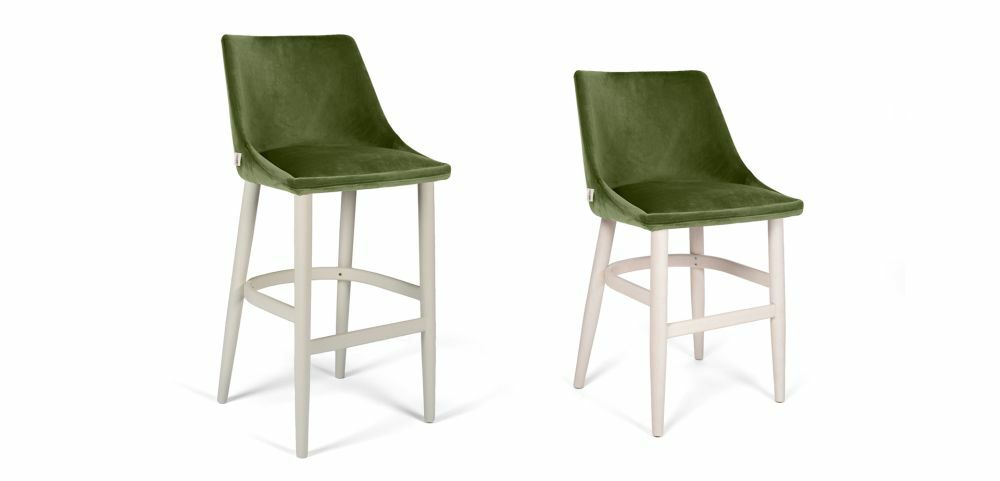 Zöld bársony szék