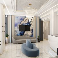 Luxus belső tér és recepció