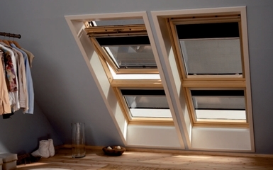 Velux újdonságok: fénycsatorna, öntisztuló üveg, tetőtéri ablak alsó kilinccsel