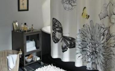Tedd színessé a fürdőszobát - Zuhanyfüggöny ötletek