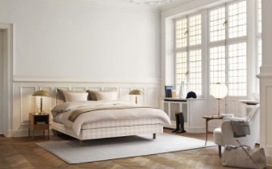 Hästens Stockholm White – luxus ágy limitált mennyiségben