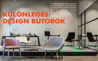 Különleges design székek a VITRINBEN