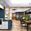 Étkező és konyha részlete - Lia Interior Design