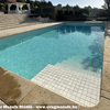 DuoColor Üvegmozaik - Maxi 5x5cm-es mozaikcsempe medencékbe
