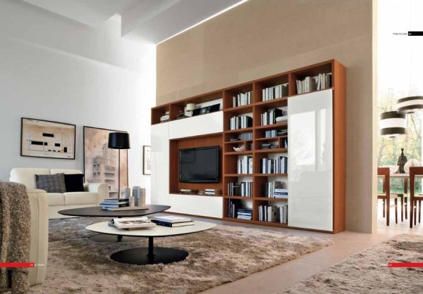 Bono Design olasz nappali bútorok magasfényű fehér