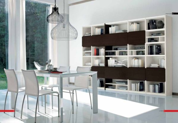 Bono Design olasz nappali bútorok könyvespolcok