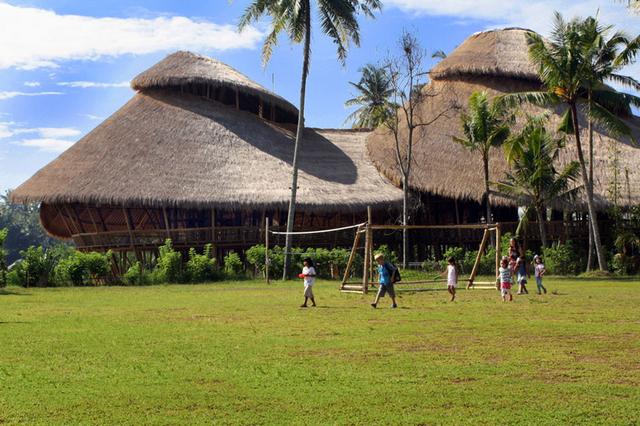 Tégla helyett bambusz a legzöldebb iskola a földön