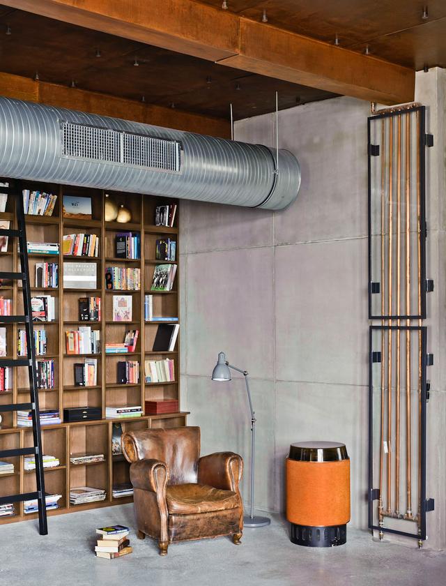 Loft lakás - Modern radiátor