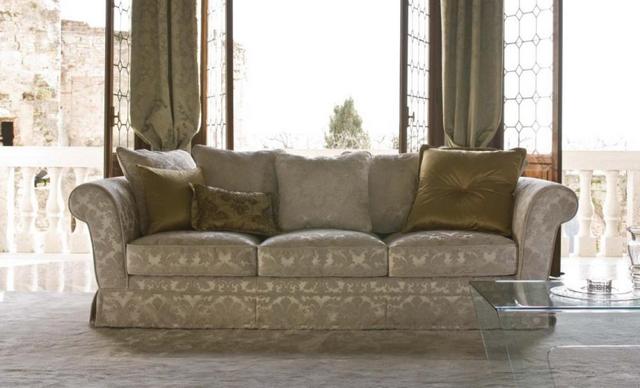 Alberta Salotti klasszikus kanapé semleges színű