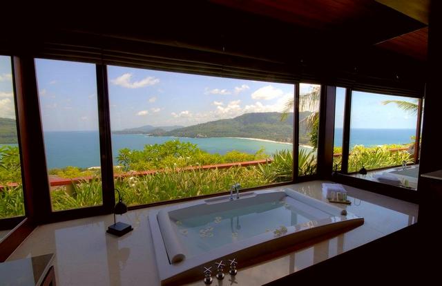 Luxus fürdőszoba Phuket szigetén