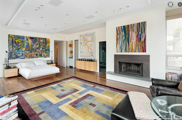 Világos hálószoba mintás modern szőnyeg