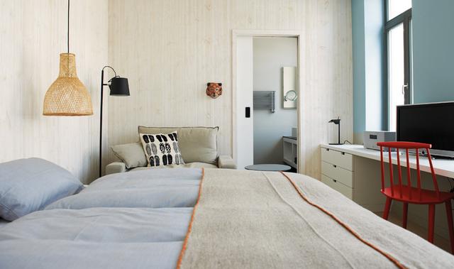 Inselloft concept hotel hálószoba