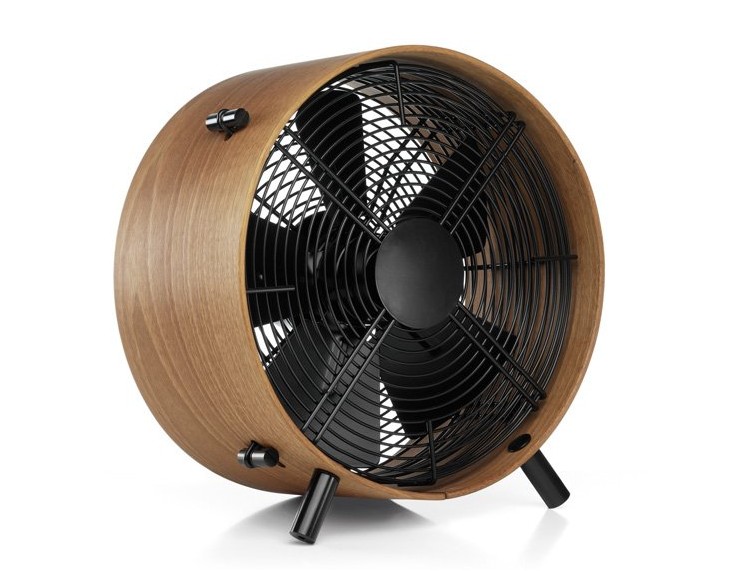 Otto design ventilator mahagoni fából