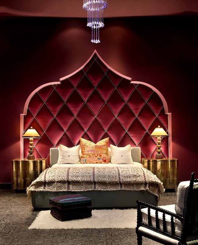 Marokkói stílusú hálószoba