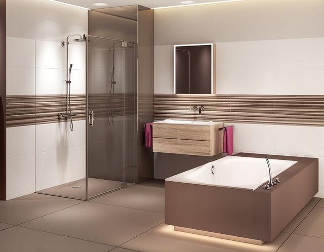 Minimál design fürdőszoba