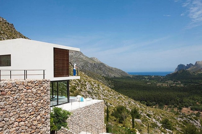 Modern minimalista villa