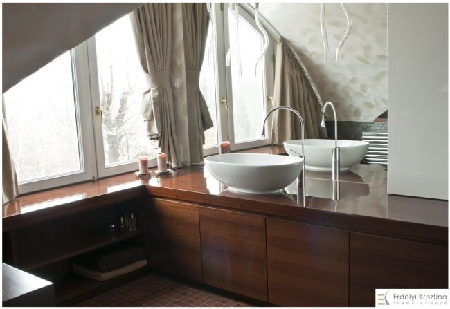 Modern fürdőszoba bútor