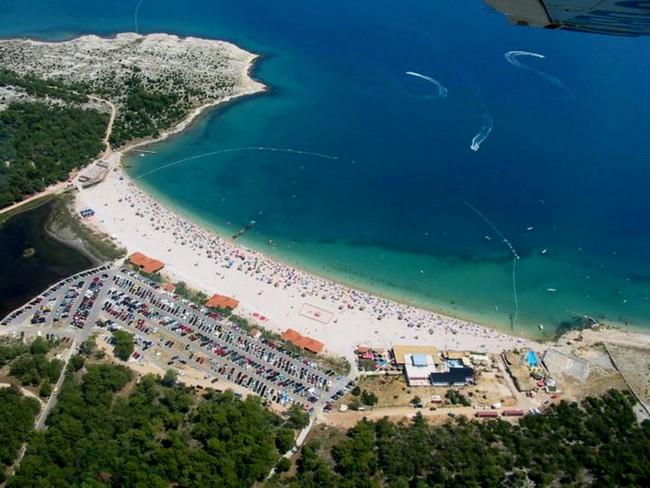 Pag sziget és öböl Horvátország