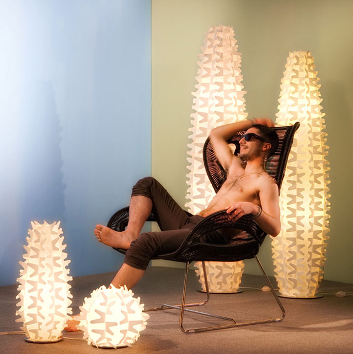 Slamp cactus design állólámpa Luminart