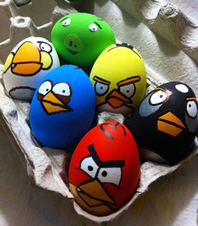 Angry Birds húsvéti tojás