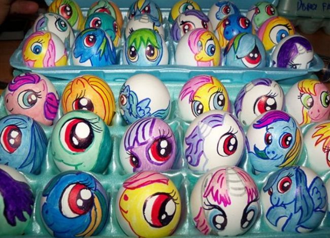 Pónis húsvéti tojás