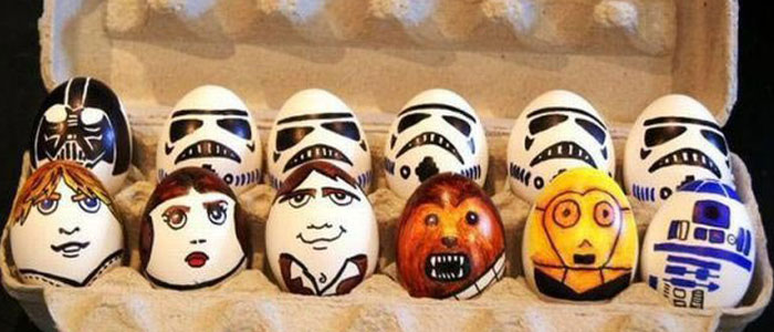 Star Wars húsvéti tojás